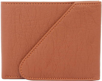 

Designer Bugs Men Tan Artificial Leather Wallet(3 Card Slots)