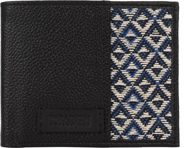 

Paradigm Design Lab Men Black Genuine Leather Wallet(4 Card Slots)