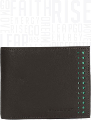 

Metronaut Men Brown Genuine Leather Wallet(4 Card Slots)