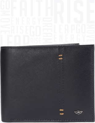 

Metronaut Men Black Genuine Leather Wallet(4 Card Slots)