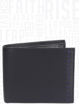 

Metronaut Men Black Genuine Leather Wallet(4 Card Slots)