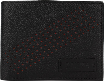 

Paradigm Design Lab Men Black Genuine Leather Wallet(6 Card Slots)