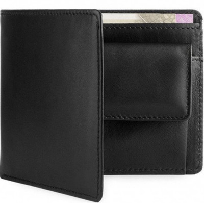 

COST TO COST Men Black Genuine Leather Wallet(8 Card Slots)