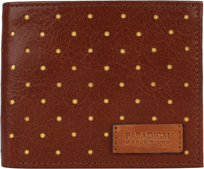 

Paradigm Design Lab Men Brown Genuine Leather Wallet(6 Card Slots)