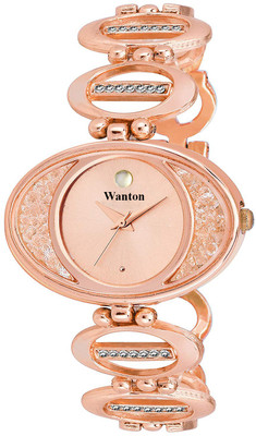 

WANTON NS001S06 rose gold color fancy and attractive strap beautiful women watch Watch - For Girls
