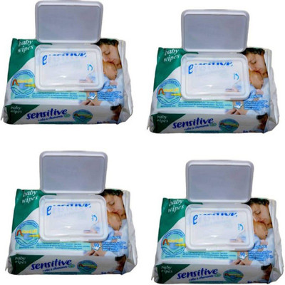 

Babique Baby Wipes 90 Pieces in One Pack(4 Pieces)