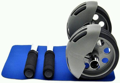 

Wyvern Total Body Power Slider Strech Roller Exercise Equipment Ab Exerciser (Multicolor) Ab Exerciser(Grey)