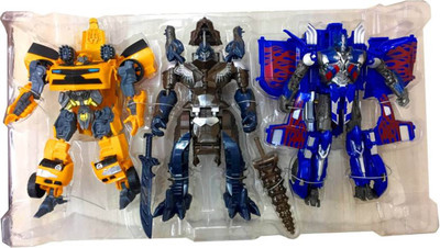 

Civil Taikongshenrs 3 Powerful Transfromer Action figure for kids (Multicolor)(Multicolor)