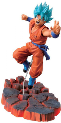 

imodish God Goku With Blue Hair Dragon Ball Z Action Figures(Multicolor)