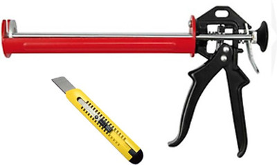 

ISC 9" High Quality Half Round Caulking Silicon Gun Metal Lever Handle Aquarium Tool