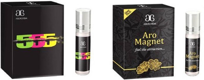 

Arochem 555 and Aro Magnet (Combo Pack) Herbal Attar(Musk Arabia)