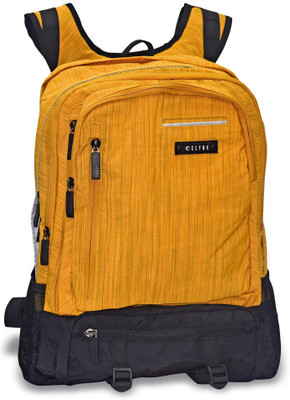 

Clynk Glitter Backpack for 18-inch (Yellow ) 4.5 L Backpack(Yellow)