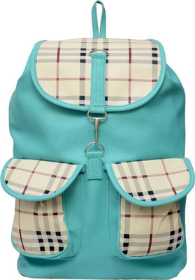 

Roshiaaz Stylish front pocket backpack 14 L Backpack(Blue)