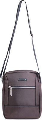 

Carlton London ES9291-Brown Waterproof Messenger Bag(Brown, 15 L)