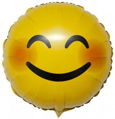 

Theme My Party Solid Foil Balloon - Smiley Balloon(Yellow, Pack of 1)