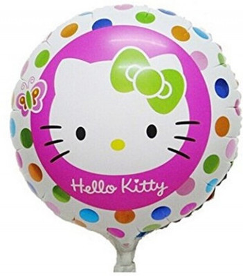 

Theme My Party Printed Hello Kitty Foil Balloon Balloon(Multicolor, Pack of 1)