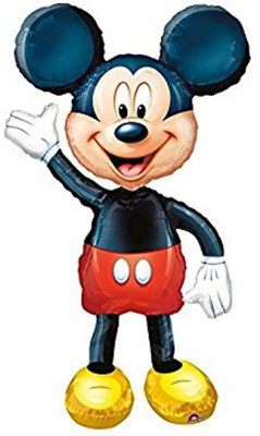 

Theme My Party Printed Full Shape Foil Balloon – Mickey Mouse Balloon(Multicolor, Pack of 1)