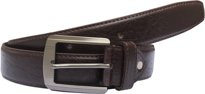 

Santalum Men Formal Brown Artificial Leather Belt