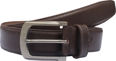 

Santalum Men Formal Brown Artificial Leather Belt