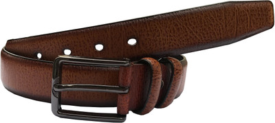 

Santalum Men Formal Tan Artificial Leather Belt