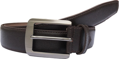 

Santalum Men Formal Brown Artificial Leather Belt