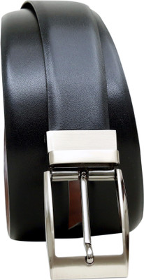 

Probasta Men Black, Brown Genuine Leather Reversible Belt