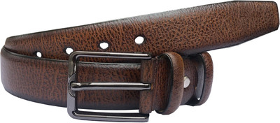 

Santalum Men Formal Brown Artificial Leather Belt