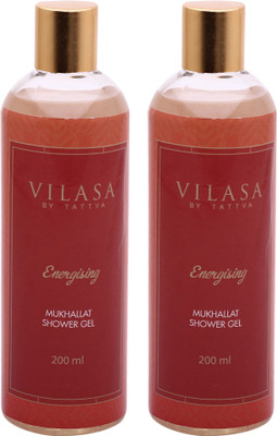 

Vilasa by Tattva Mukhallut Shower Gel, 200 Ml,Pack of 2(400 ml, Pack of 2)