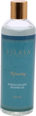 

Vilasa by Tattva Rosewood Mint Shower Gel, 200 Ml(200 ml)