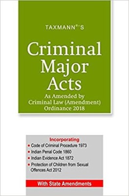 Criminal Major Acts PB(English, Paperback, Taxmann)