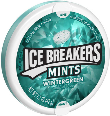 

Icebreakers Sugar Free Mints, Wintergreen - 42g (1.5oz)