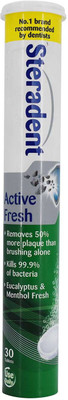 

Steradent Active Fresh Mints, 30 Tablets