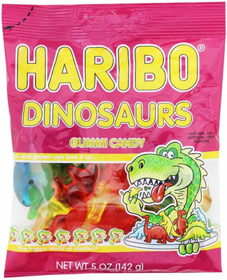

Haribo Dinosaurs Gummi Candy - 142g (5oz)