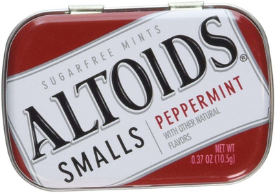 

Altoids Smalls Curiously Strong Mints, Peppermint - 10.5g
