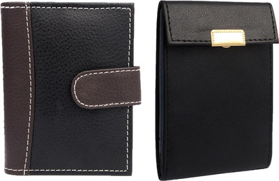 

OKASTA Combo of 1 Leatherite ATM Limited Edition & 1 Divine Splendid ATM / ID / DEBIT / CREDIT / VISITNG 15 Card Holder(Set of 2, Multicolor)