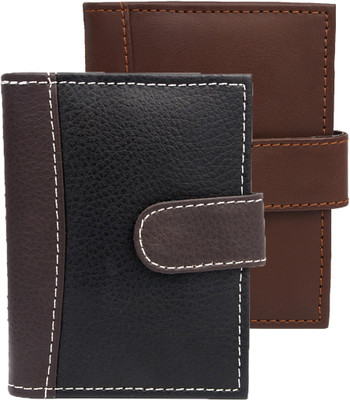 

OKASTA Combo of 1 Leatherite ATM Limited Edition & 1 Splendid ATM / ID / DEBIT / CREDIT / VISITNG 15 Card Holder(Set of 2, Multicolor)