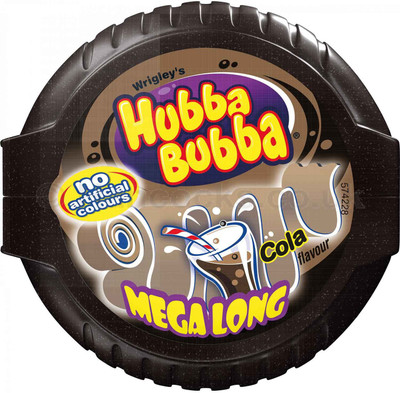 

Wrigleys Hubba Bubba Mega Long Bubble Gum, Cola - 56g NA Chewing Gum(56 g)