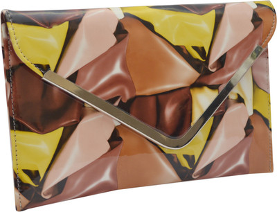 

Knott Casual Multicolor Clutch