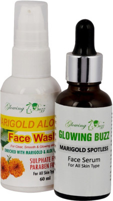 

Glowing Buzz Combo of face wash & face Serum(Set of 2)