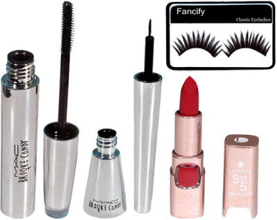 

fancify Eyelashes& Liner&Mascara& 9To5 Lipstick(Set of 4)