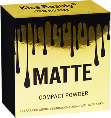 

Kiss Beauty Matte Compact Powder 9505-02 Compact(Beige)