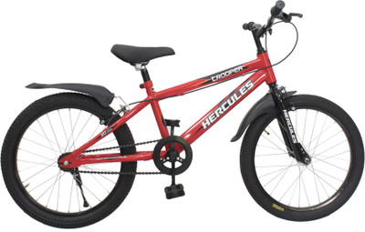 

HERCULES Trooper 20 T Recreation Cycle(Single Speed, Red), Smart red