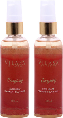 

Vilasa by Tattva Mukhallut Body Mist, 100 Ml,Pack of 2 Body Mist - For Men & Women(200 ml, Pack of 2)