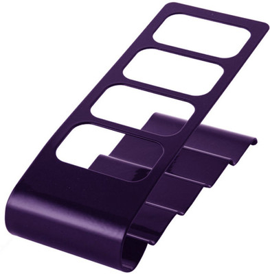 

Muren 4 Compartments Plastic remote holder(Dark Blue)
