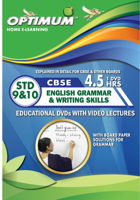 

Optimum Educators Educational DVDs Cbse English Grammar & Writing Skills Std 9 & 10(DVD)
