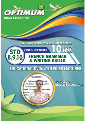 

Optimum Educators Educational DVDs French Grammar - Std 8, 9 & 10(DVD)