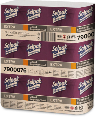 

Selpak Z Fold Paper Towels(Pack of 200)