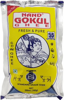 

Nand Gokul Cow Ghee 200 ml(Pouch)