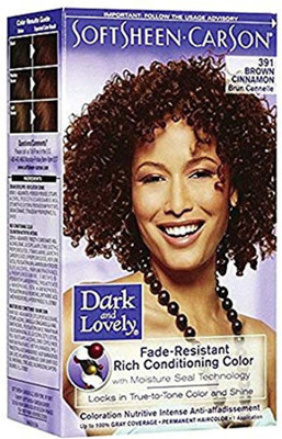 

Softsheen Carson Dark and Lovely Fade Resist Rich Conditioning Color, Brown Cinnamon 391 Hair Color(Brown Cinnamon)