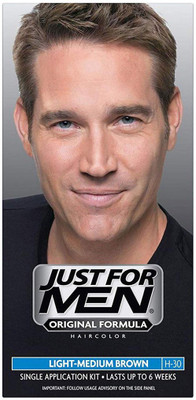 

Just for Men Shampoo-In Hair Color - Light-Medium Brown H-30 Hair Color(Light-Medium Brown)